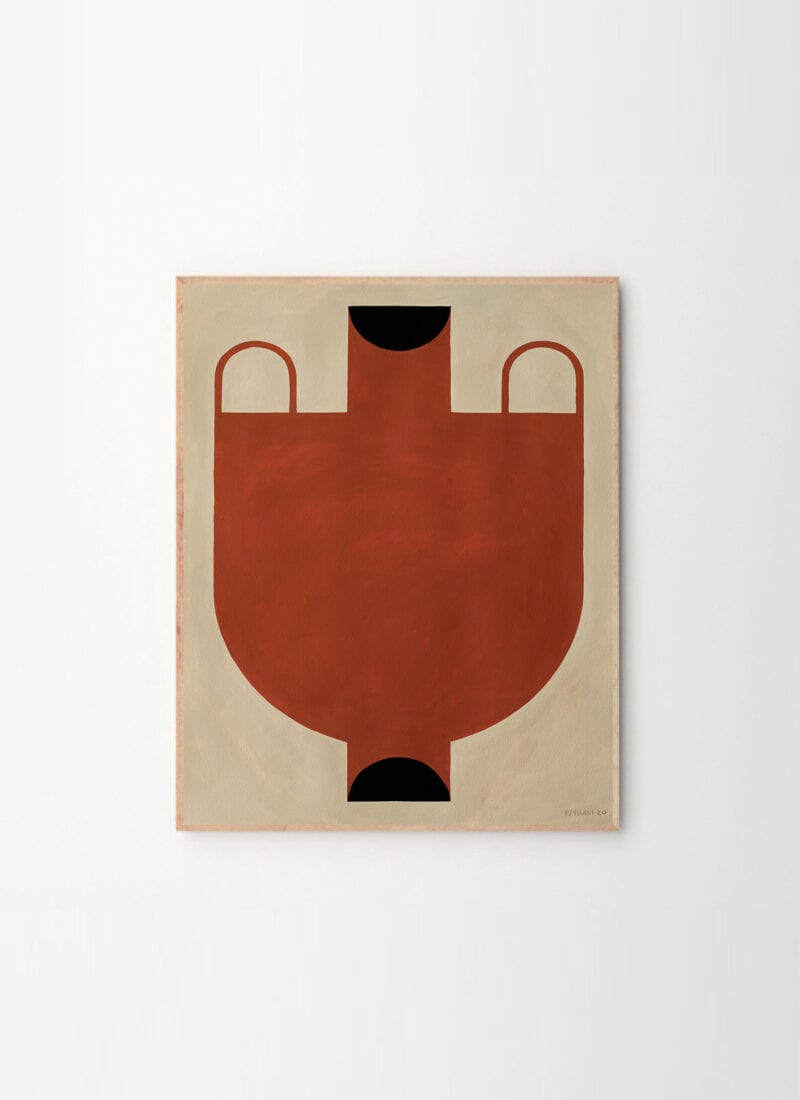 Silhouette Of A Vase 06